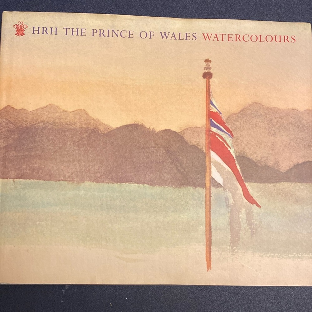 King Charles of England, Book of Royal watercolours by then Prince of Wales